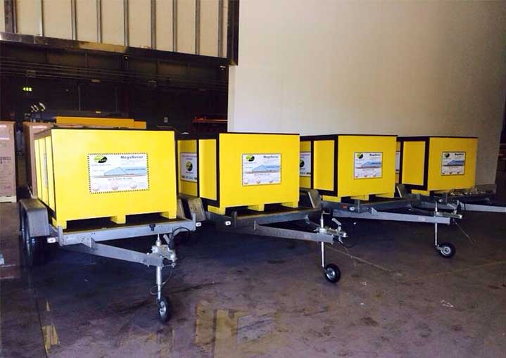 bescherming tegen overstromingen lange lengte straat